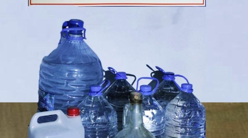 Bodrum&rsquo;da sahte alkol ele ge&ccedil;irildi