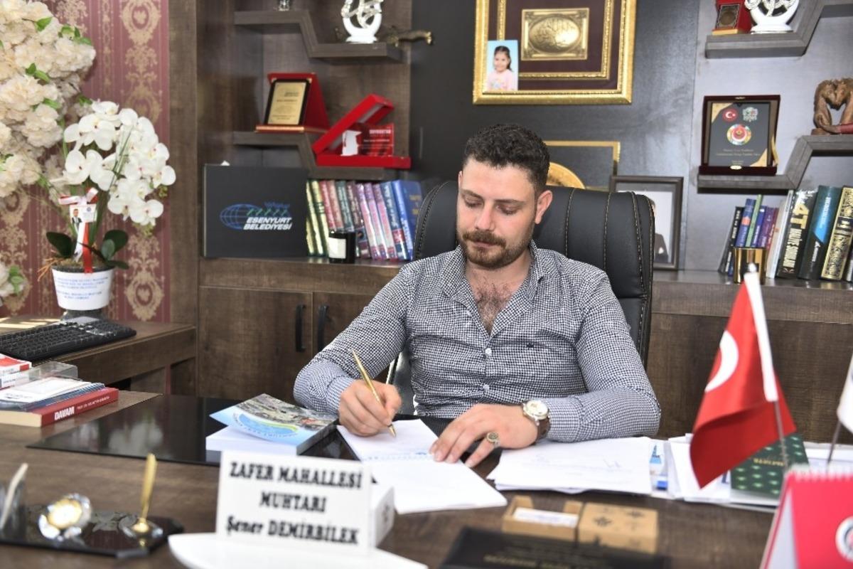 Başkan Bozkurt, muhtarlık binası s&ouml;z&uuml;n&uuml; tuttu