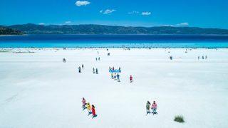 Salda Gölü'ne 36 kilometre uzunluğunda bisiklet yolu