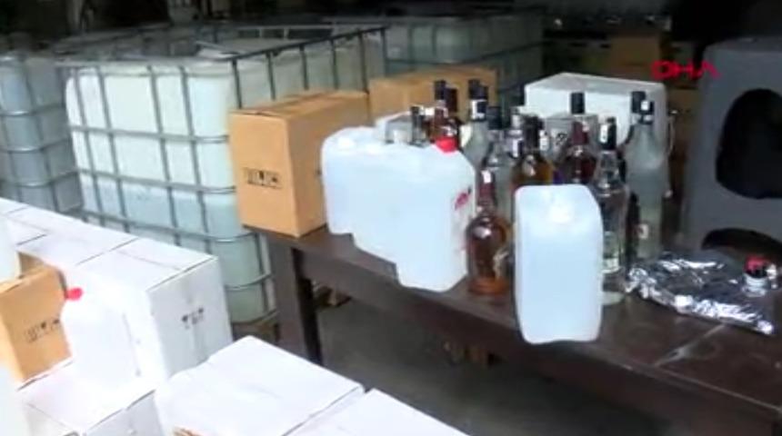 Sahte i&ccedil;ki soruşturmasında şoke eden detay: Dezenfektanla yapmışlar