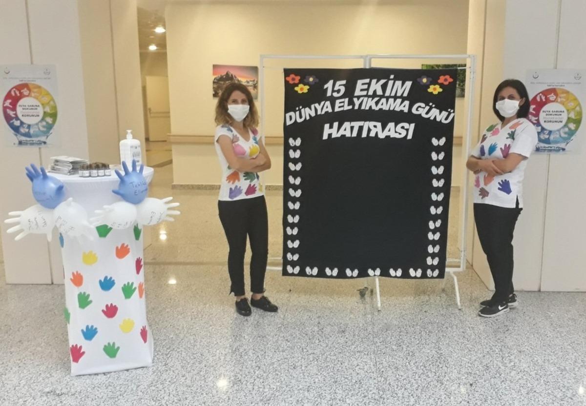 El yıkamanın &ouml;nemine dikkat &ccedil;ektiler