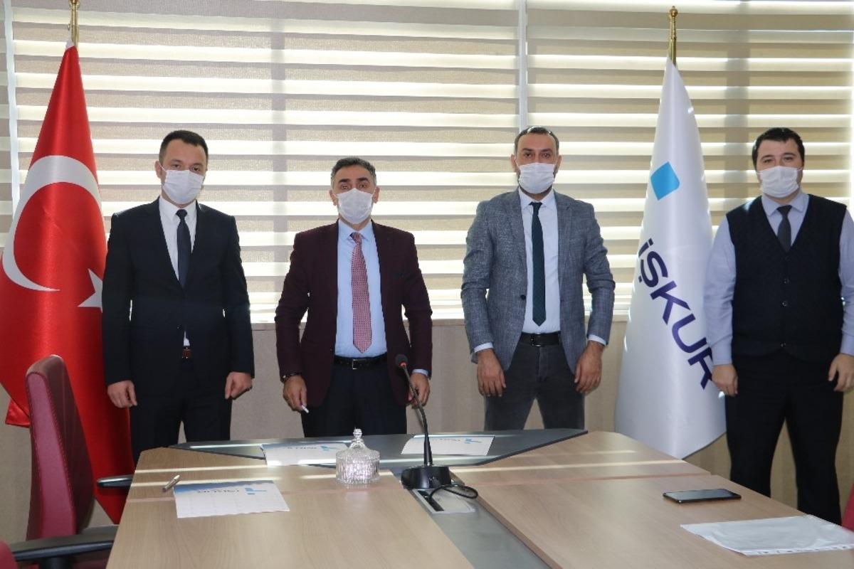 300 kişinin iş sahibi olacağı kursun protokol&uuml; imzalandı