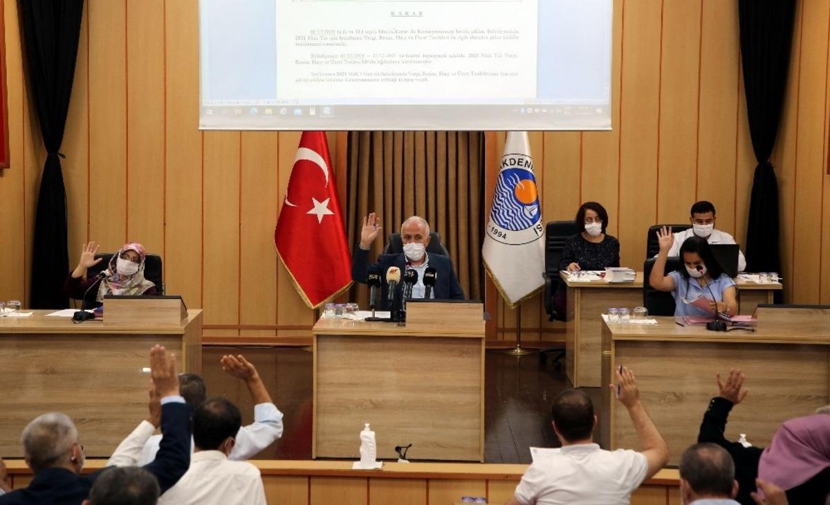Akdeniz Belediyesi&rsquo;nin 2021 yılı mali b&uuml;t&ccedil;esi kabul edildi