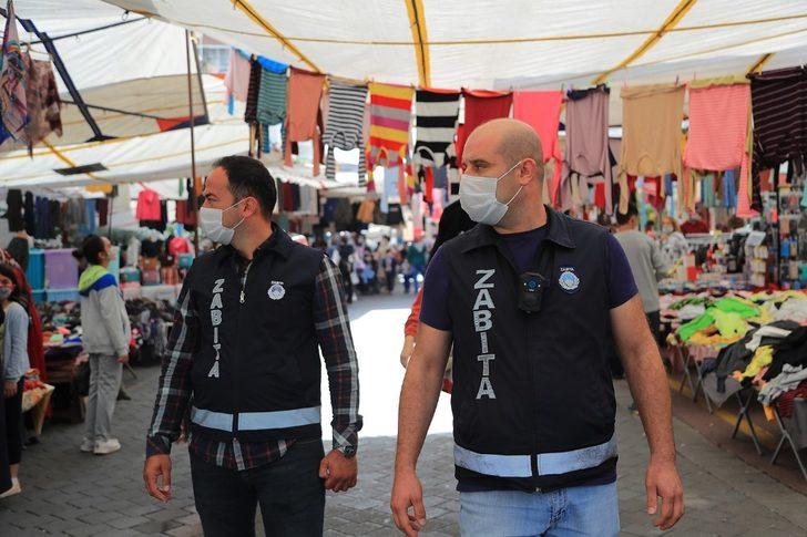 Pamukkale Belediyesinden zabıtalar yaka kamerası G3