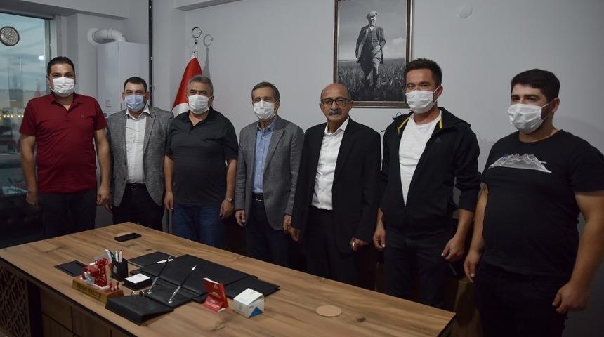 Başkan Ataç’tan TÜMBİFED’e hayırlı olsun ziyareti