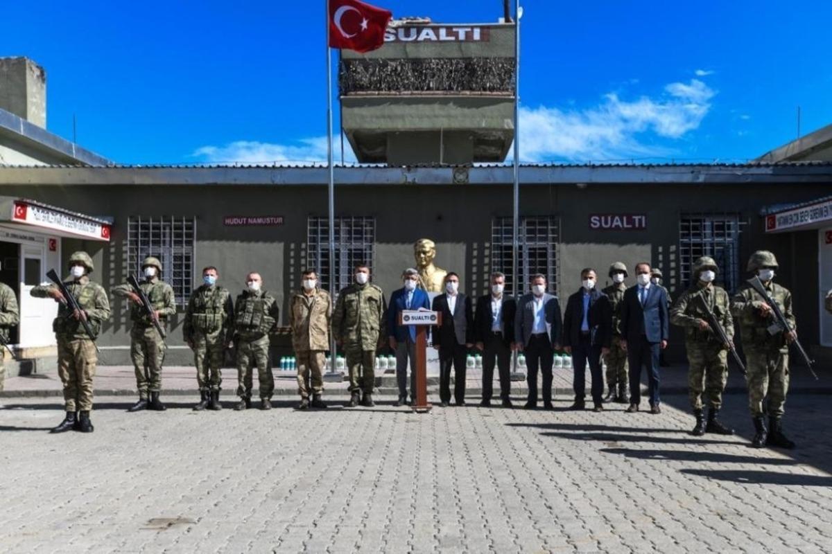 Vali Bilmez&rsquo;den sınır hattında inceleme