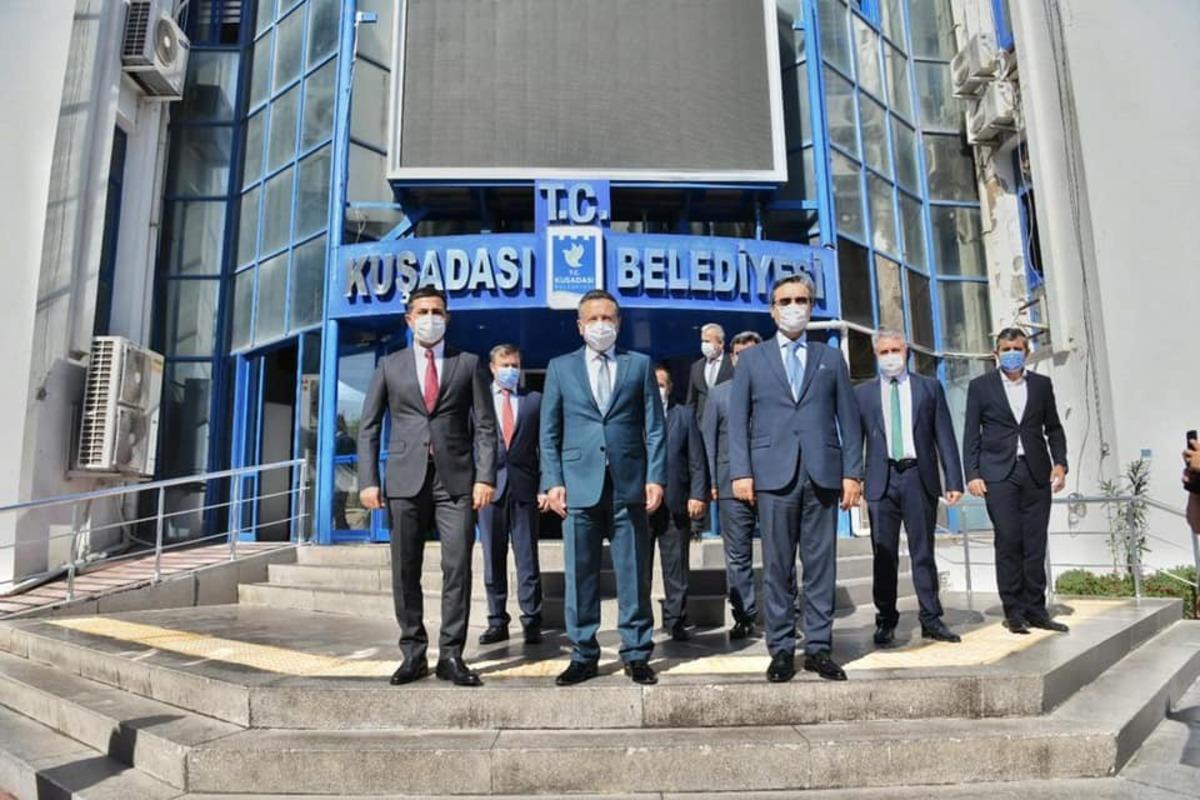 Vali Aksoy, Başkan G&uuml;nel&rsquo;i ziyaret etti