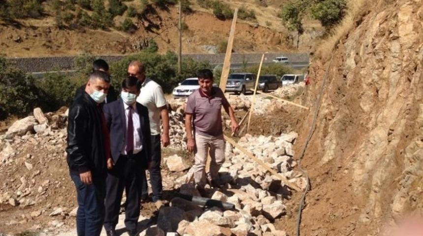 Genel Sekreter Aydoğdu, projeleri yerinde inceledi