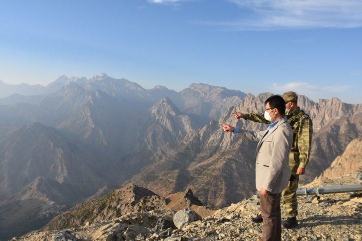 Kaymakam Doğramacı’dan üs bölgelerine ziyaret G1