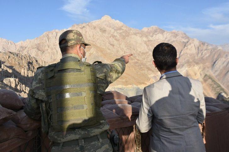 Kaymakam Doğramacı’dan üs bölgelerine ziyaret G3