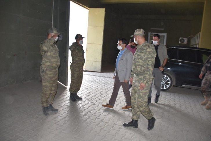 Kaymakam Doğramacı’dan üs bölgelerine ziyaret G4