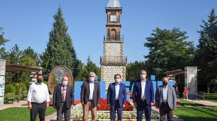 İl Genel Meclis Başkanı Yılmaz’dan Belediye Başkan Şahin’e ziyaret