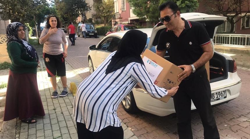 Ünlü golfçüden 3 bin aileye yardım kolisi