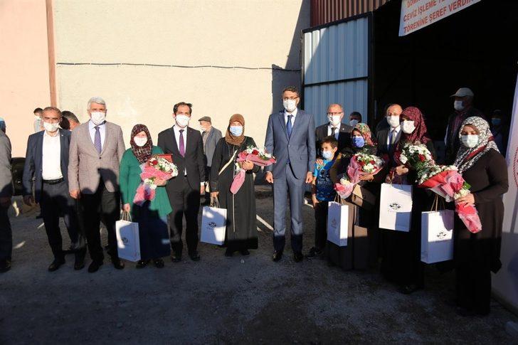 Ceviz İşleme Tesisi hizmete sunuldu G2