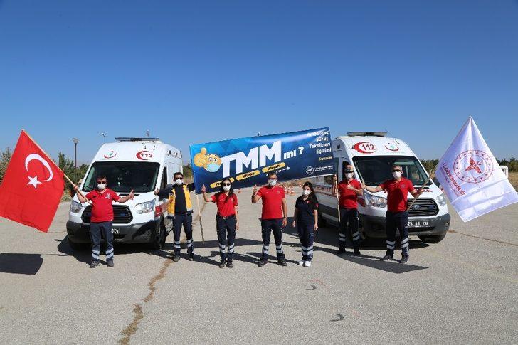 Erzurum’da Pandemi süreci112 ekiplerinin eğitimlerini durduramadı G2