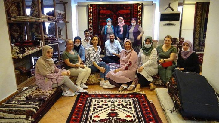 Sakaryalı kadınlara Yağcıbedir halı kursu G3