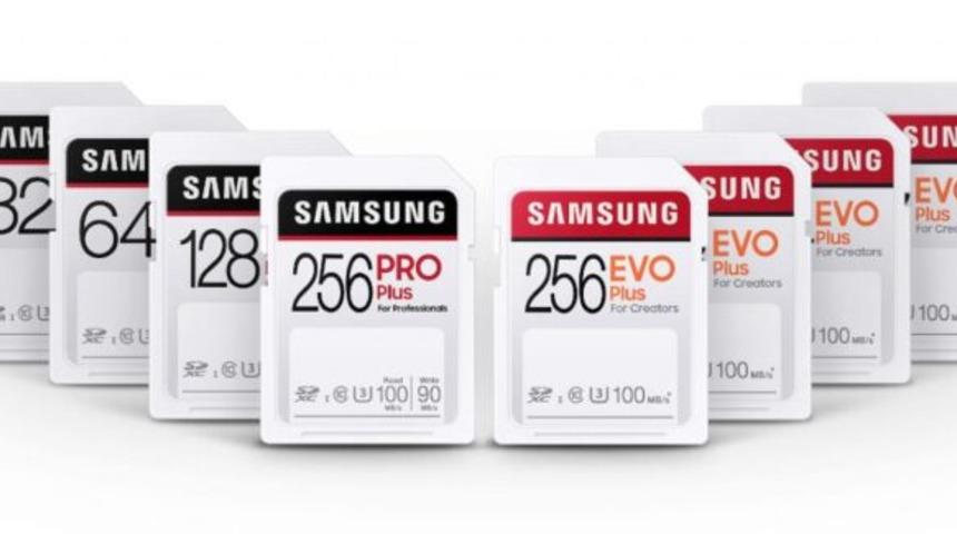 Samsung, profesyonellere yönelik SD kart çözümlerini tanıttı