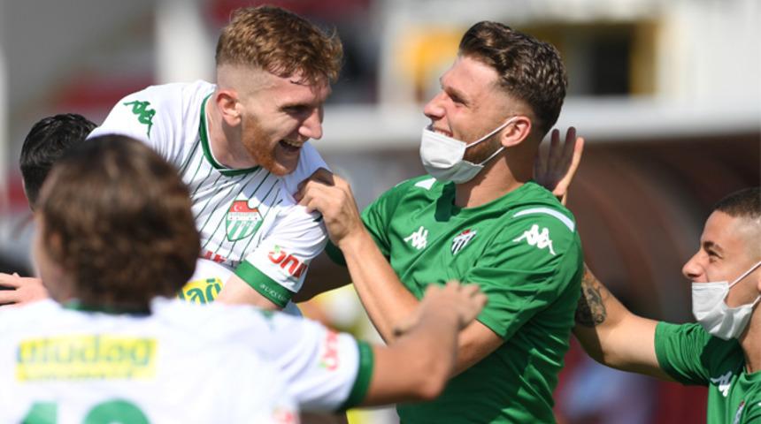 Bursaspor ilk 30 dakikayı seviyor