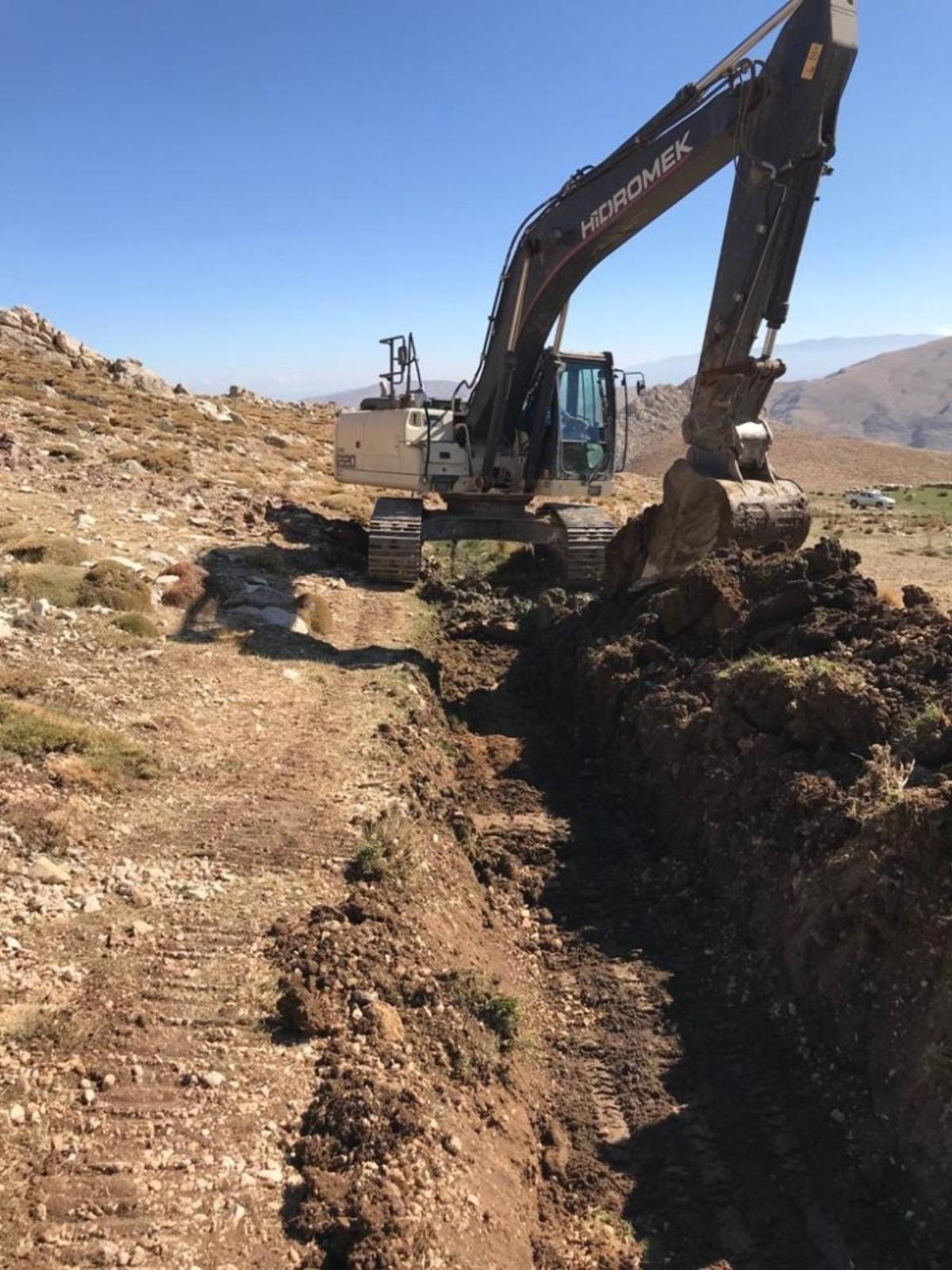 B&uuml;y&uuml;kşehirden Korkuteli&rsquo;de tarımsal sulamaya b&uuml;y&uuml;k katkı