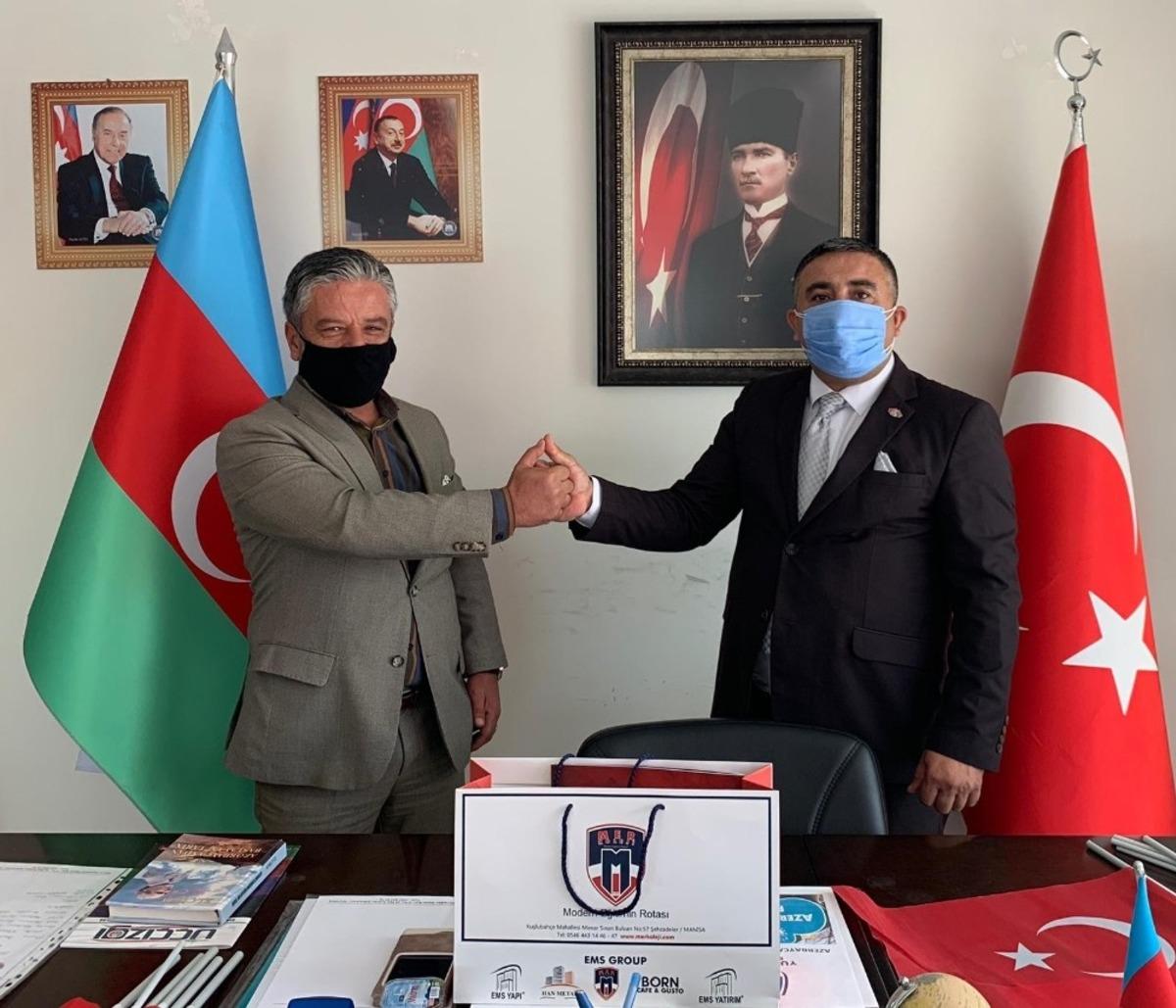 Azerbaycan&rsquo;a bir destek de MER Kolejinden
