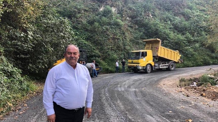 Başkan, bir asırlık yol hasretine son verdi