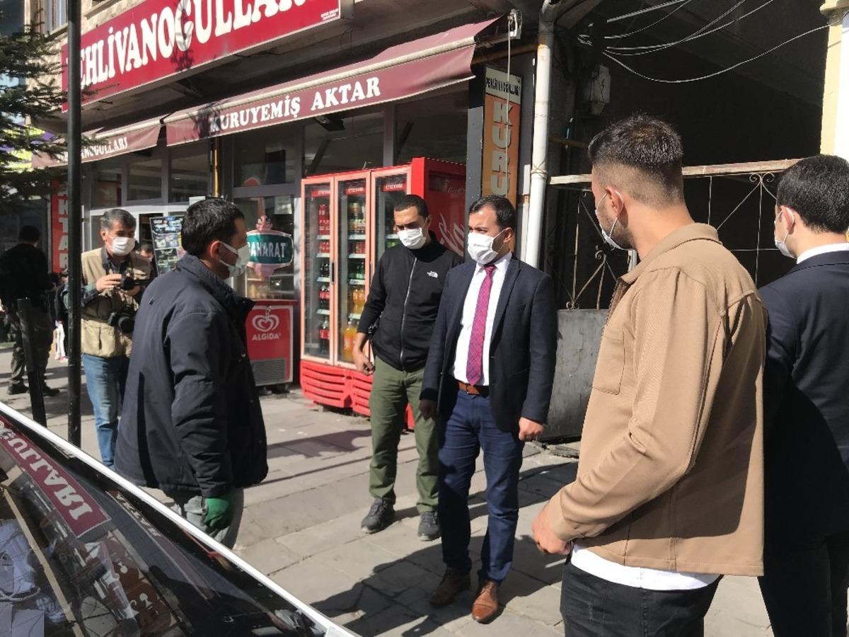 Sarıkamış&rsquo;ta pandemi tedbirleri denetimi