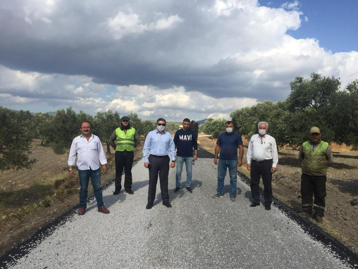 Manisa B&uuml;y&uuml;kşehir Belediyesinin yol mesaisi