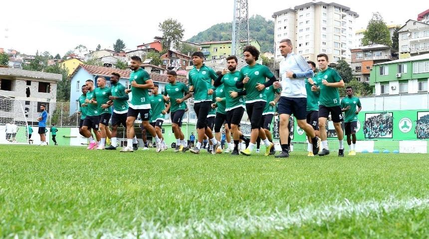 Giresunspor, yakaladıkları &ccedil;ıkışı devam ettirmek istiyor