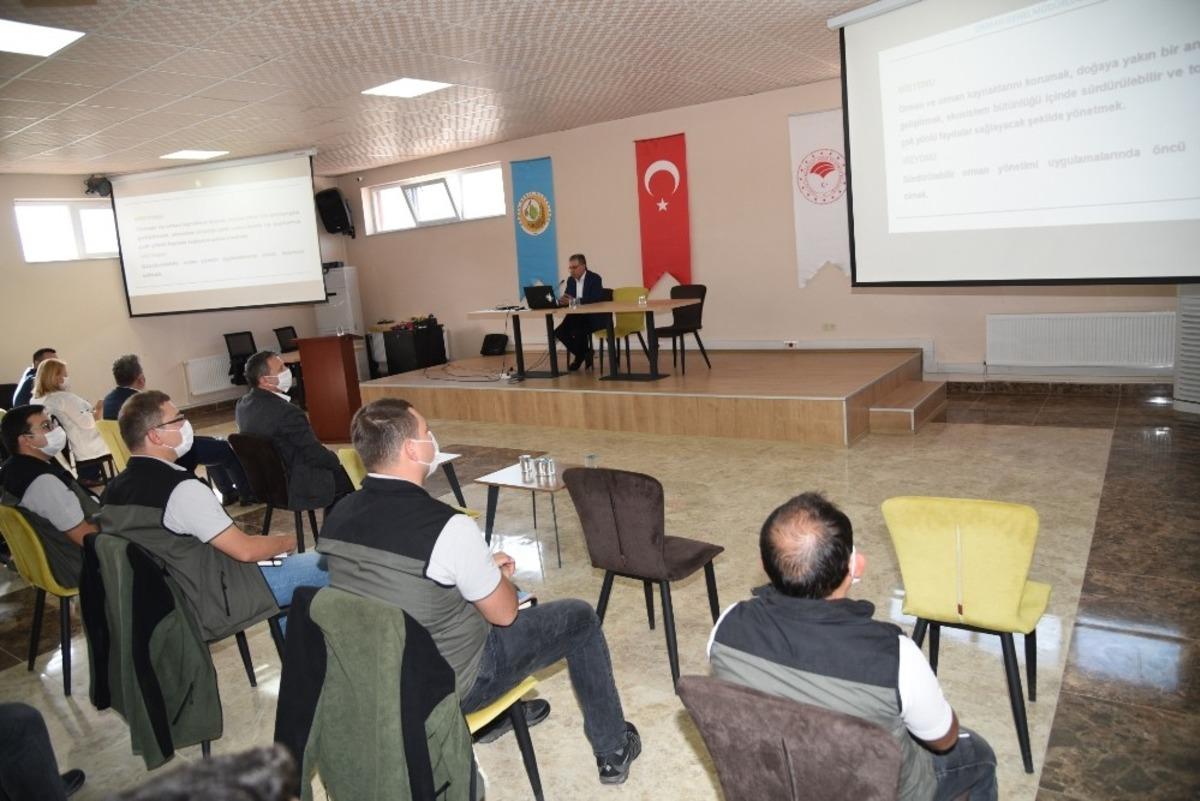 Orman B&ouml;lge M&uuml;d&uuml;rl&uuml;ğ&uuml;nde 45 yeni personele hizmet i&ccedil;i eğitim