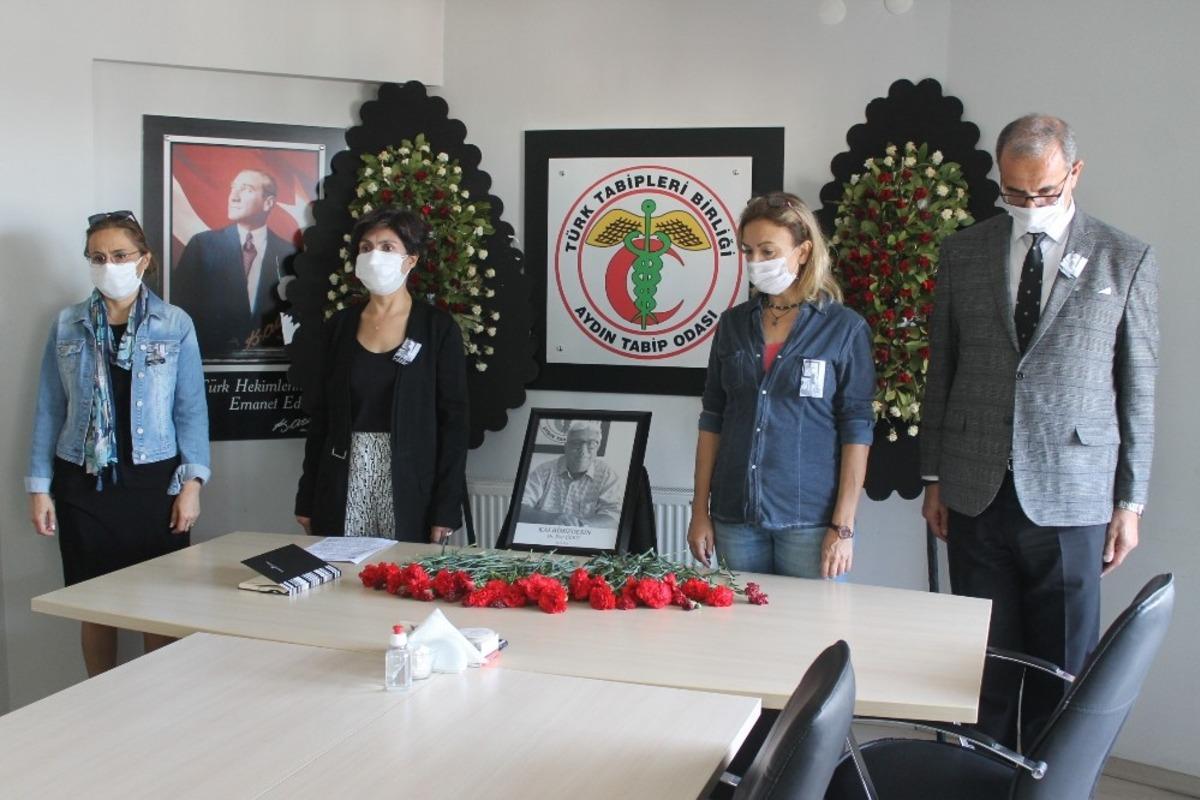 Korona vir&uuml;sten hayatını kaybeden Dr. &Uuml;lk&uuml;, Aydın&rsquo;da anıldı