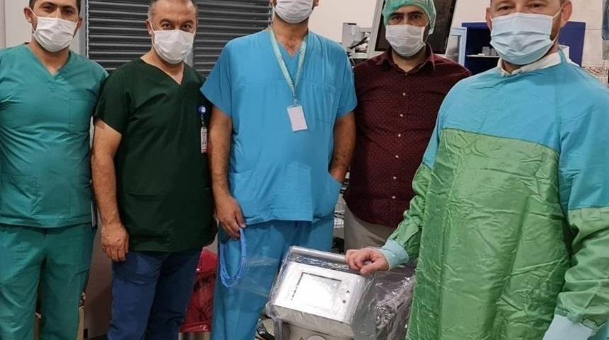 Develi’de ‘Holmium Lazer’ cihazı hizmet vermeye başladı