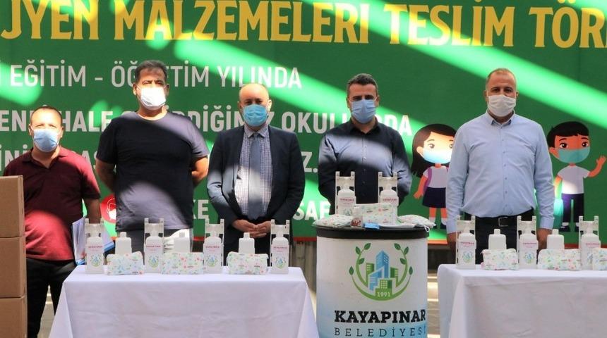 Kayapınar Belediyesi okullara 20 bin adet hijyen malzemesi dağıtacak