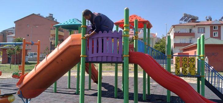 Bingöl’de tahrip edilen parklar onarılıyor G2