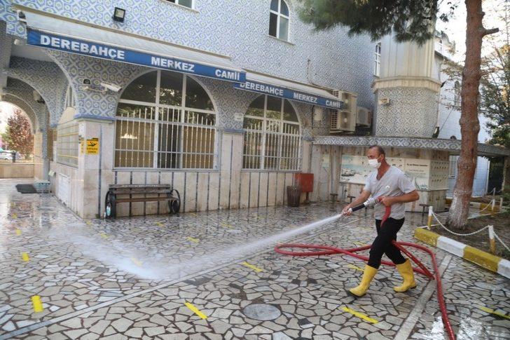 İlkadım’daki camiler cuma namazı öncesi dezenfekte edildi G4