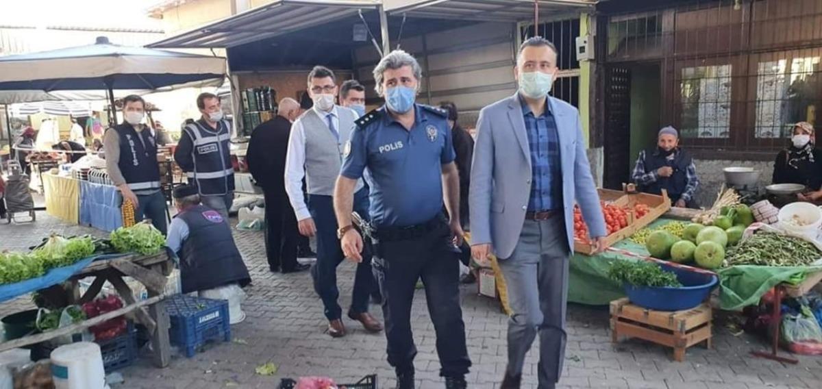 İskilip&rsquo;te pandemi denetimleri s&uuml;r&uuml;yor