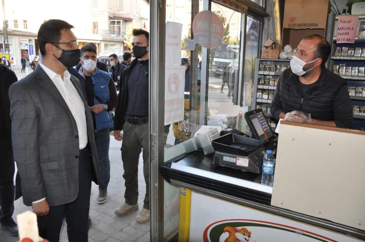 Y&uuml;ksekova&rsquo;da korona vir&uuml;s denetimi