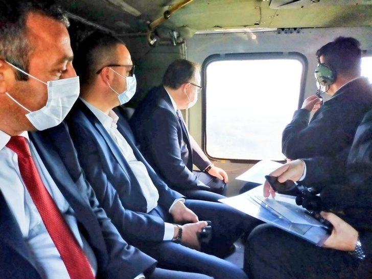 Vali Tutulmaz Zonguldak’ı havadan denetledi G3