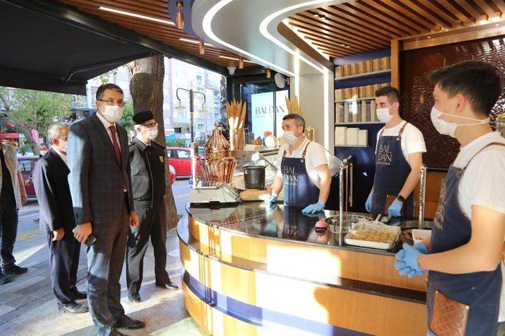 Covid-19 tedbirlerini denetledi G1