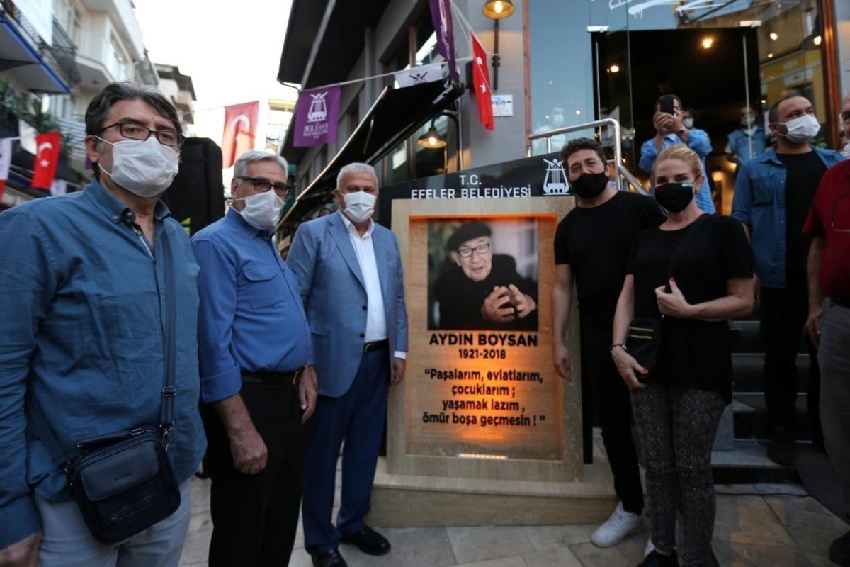 Aydın Boysan Sokağı&rsquo;nın a&ccedil;ılışı yapıldı