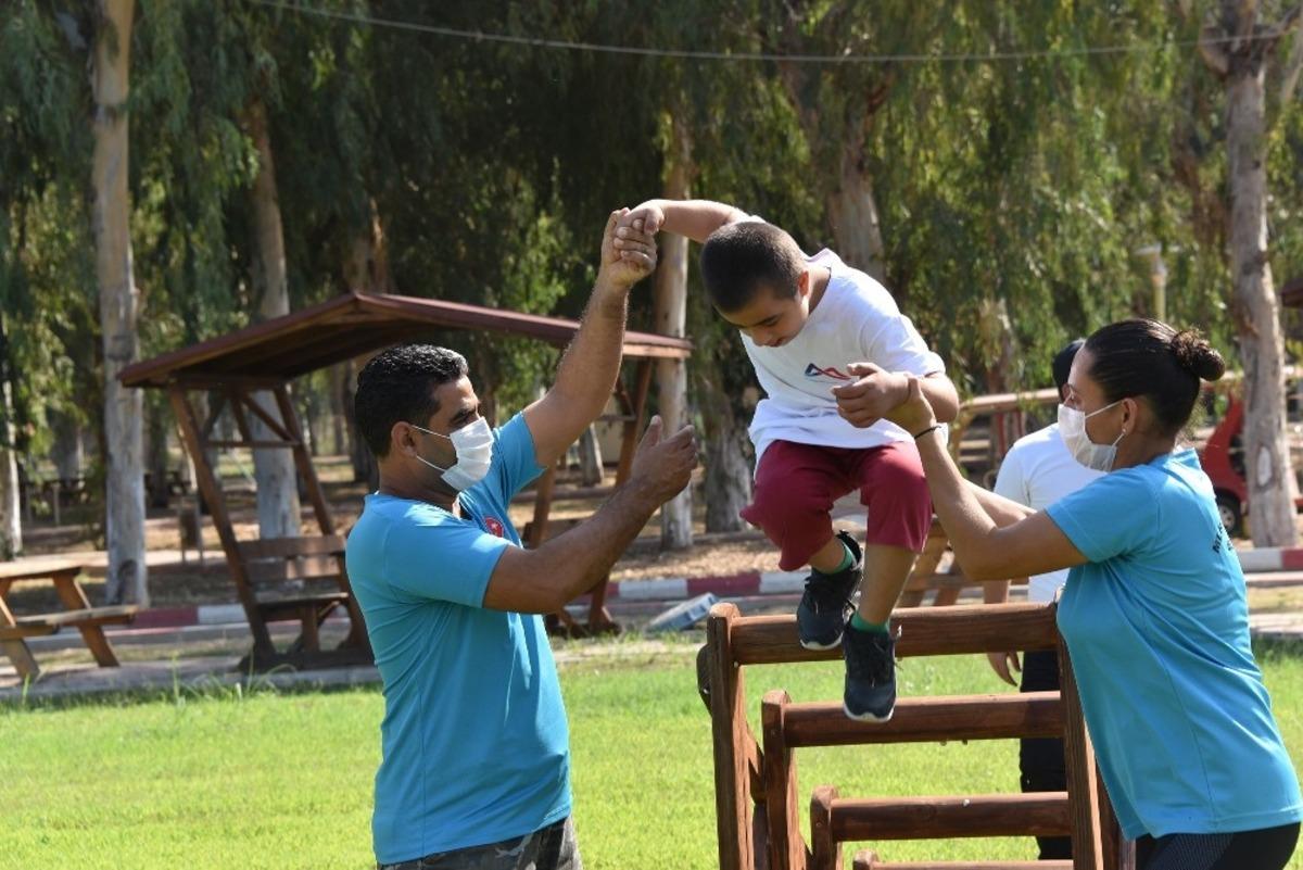 &Ouml;zel &ccedil;ocuklar Tarsus Gen&ccedil;lik Kampında doğayla buluştu