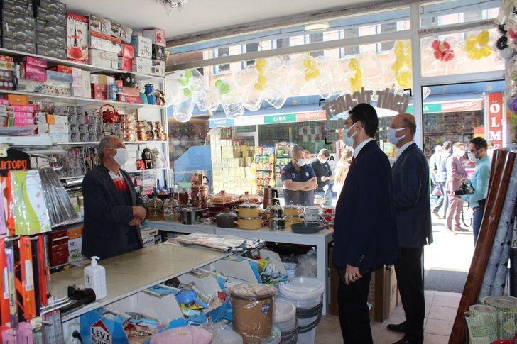 Şuhut’ta esnafa yönelik Korona virüs denetimi G1