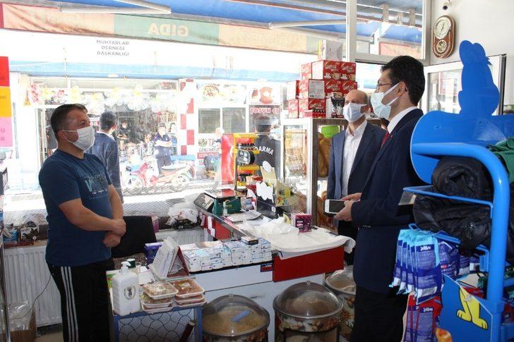 Şuhut’ta esnafa yönelik Korona virüs denetimi G4