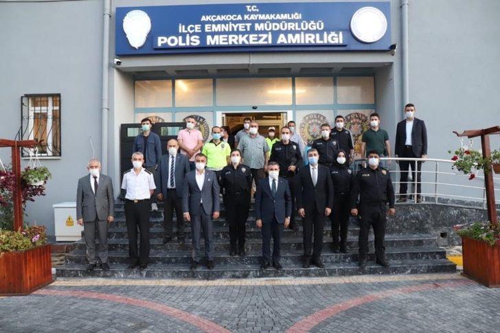 Vali Atay Akçakoca’nın asayişini inceledi G1