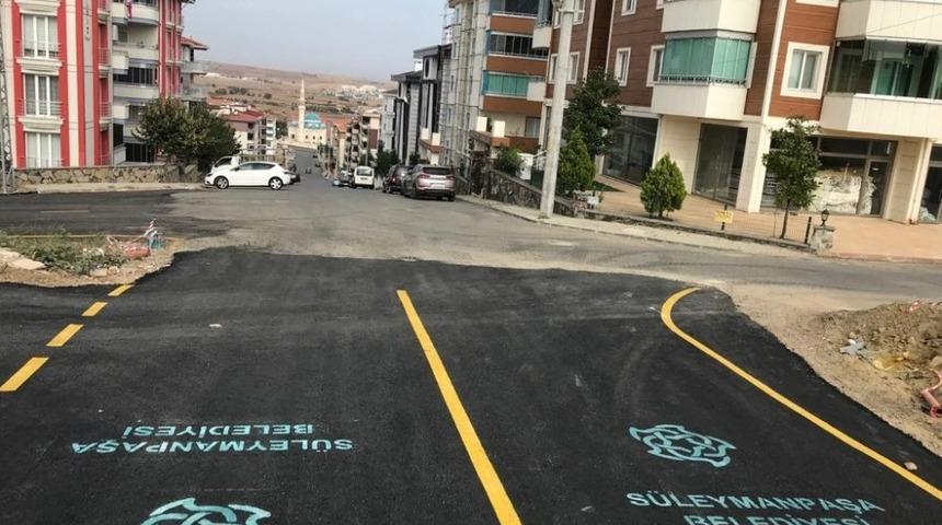 S&uuml;leymanpaşa Belediyesinden yol atılımı