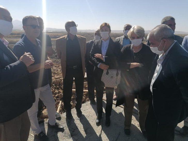 AK Parti Bulanık heyeti, yol çalışmalarını inceledi G3