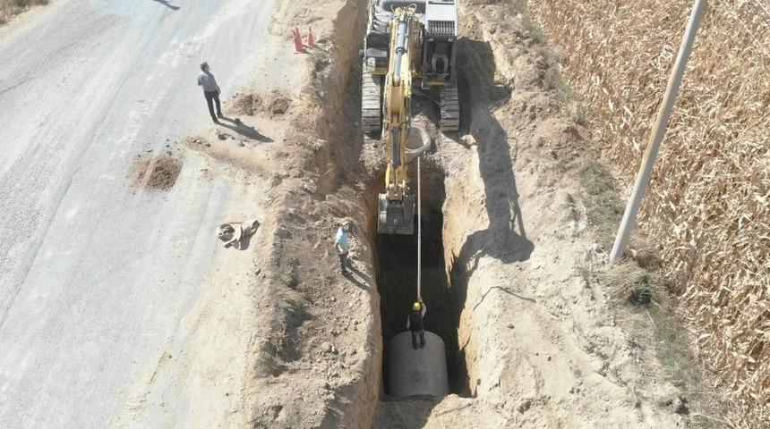 Karaman&rsquo;da yağmursuyu ve kanalizasyon hatlarının yapımı tamamlandı