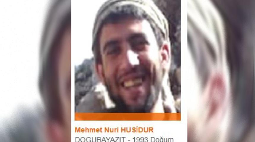 Son dakika! Turuncu listedeki ter&ouml;rist Mehmet Nuri Husidur etkisiz hale getirildi