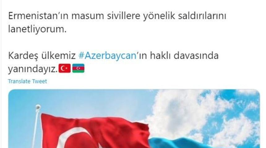 Başkan &Ccedil;er&ccedil;ioğlu, Ermenistan&rsquo;ı kınadı