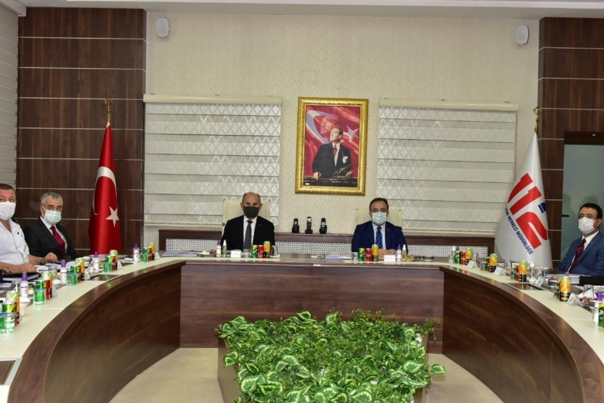 İ&ccedil;işleri Bakan Yardımcısı &Ccedil;ataklı başkanlığında asayiş toplantısı