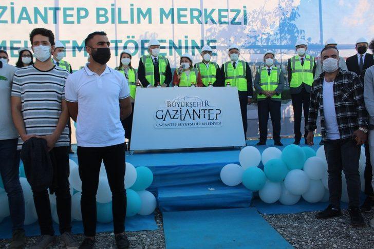 Müzeyyen Erkul Gaziantep Bilim Merkezi’nin temeli atıldı G1